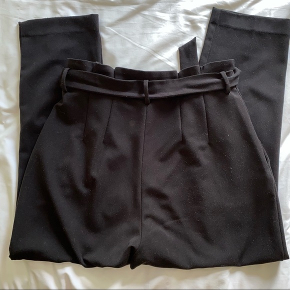 H&M high waist cigarette pants with belt - Picture 3 of 3